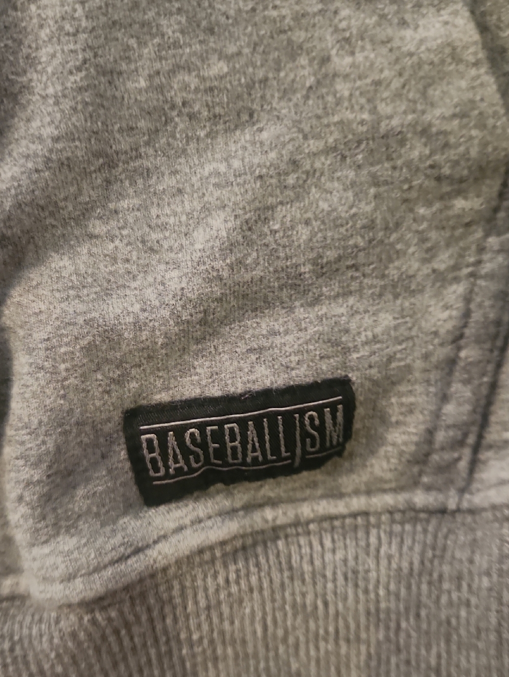Baseballism Grey Sweatshirt - Picture 4 of 5